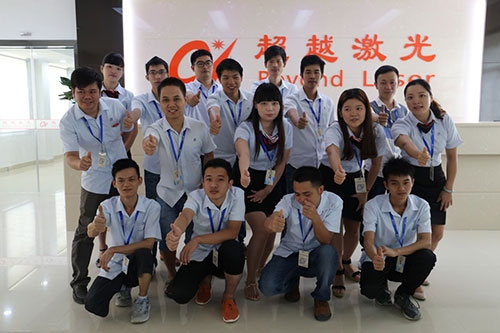 超越激光研发团队