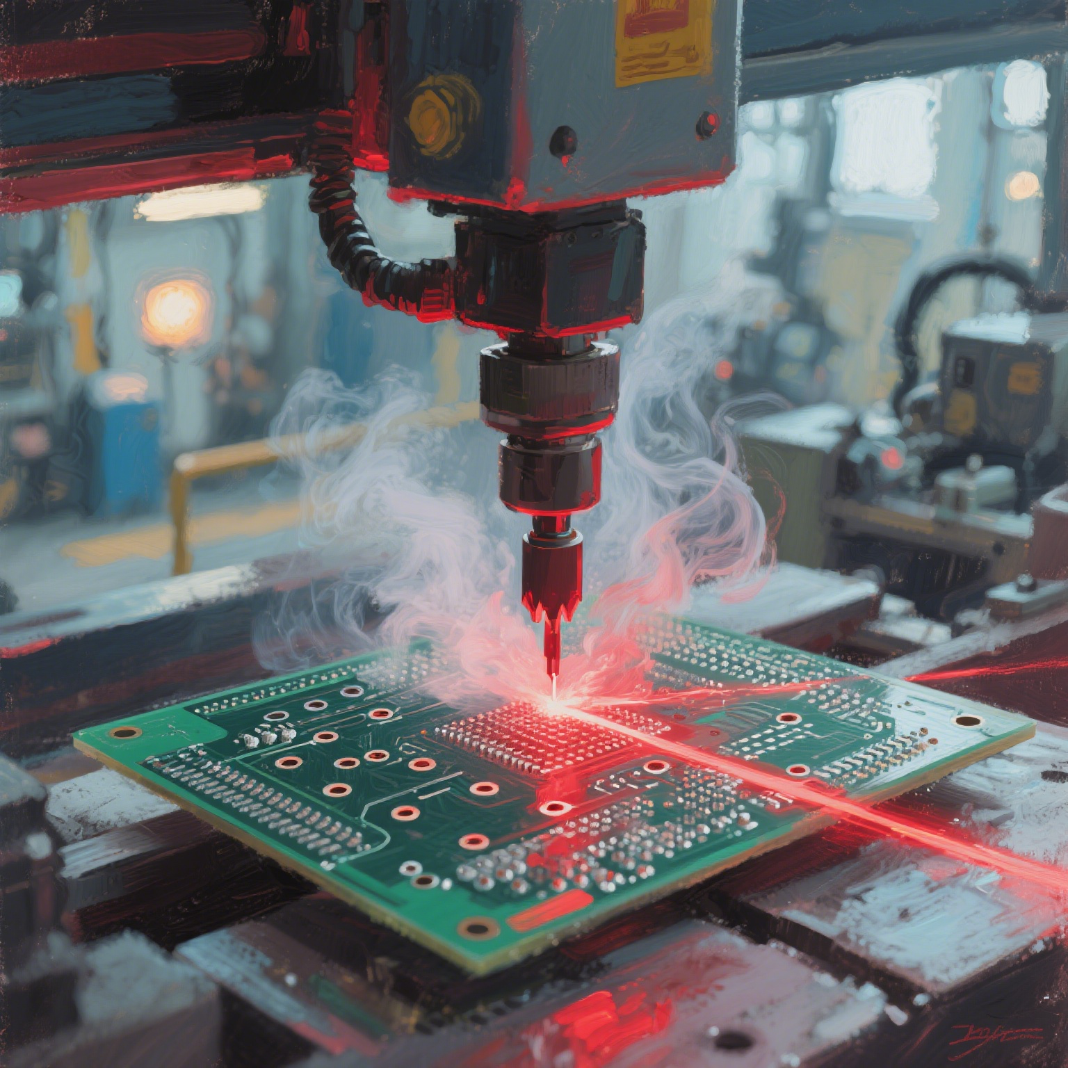 PCB 激光钻孔设备深度解析：技术优势、应用场景与选型攻略