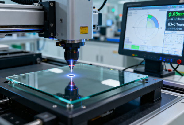 UTG玻璃激光微孔加工 (7) UTG玻璃激光微孔加工 (7)