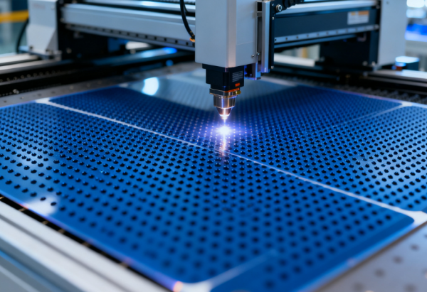 柔性太阳能板激光微孔加工 (6) 柔性太阳能板激光微孔加工 (6)