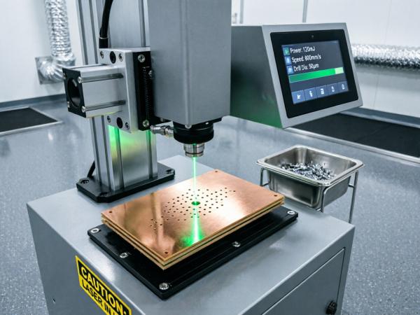 线路板绿光皮秒激光钻孔 (7)